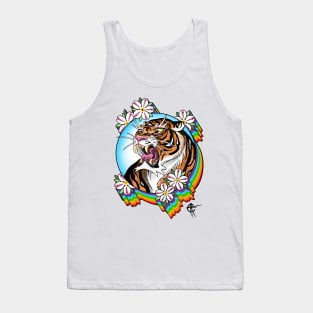 Rainbow Tiger Tank Top